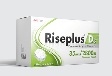 RISEPLUS D3 35 MG/2800 IU 4 EFERVESAN TABLET